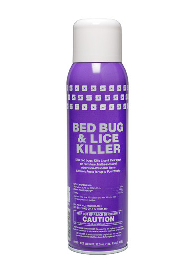Bug Killer 20 OZ Bed Bug Lice Clear Unscented Ready-to-Use (RTU) 12/Case
