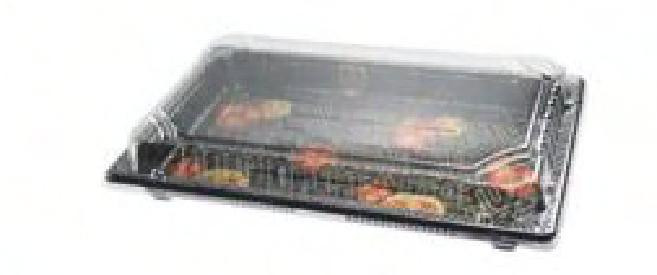 Sushi Take-Out Tray Base & Lid Combo 400/Case