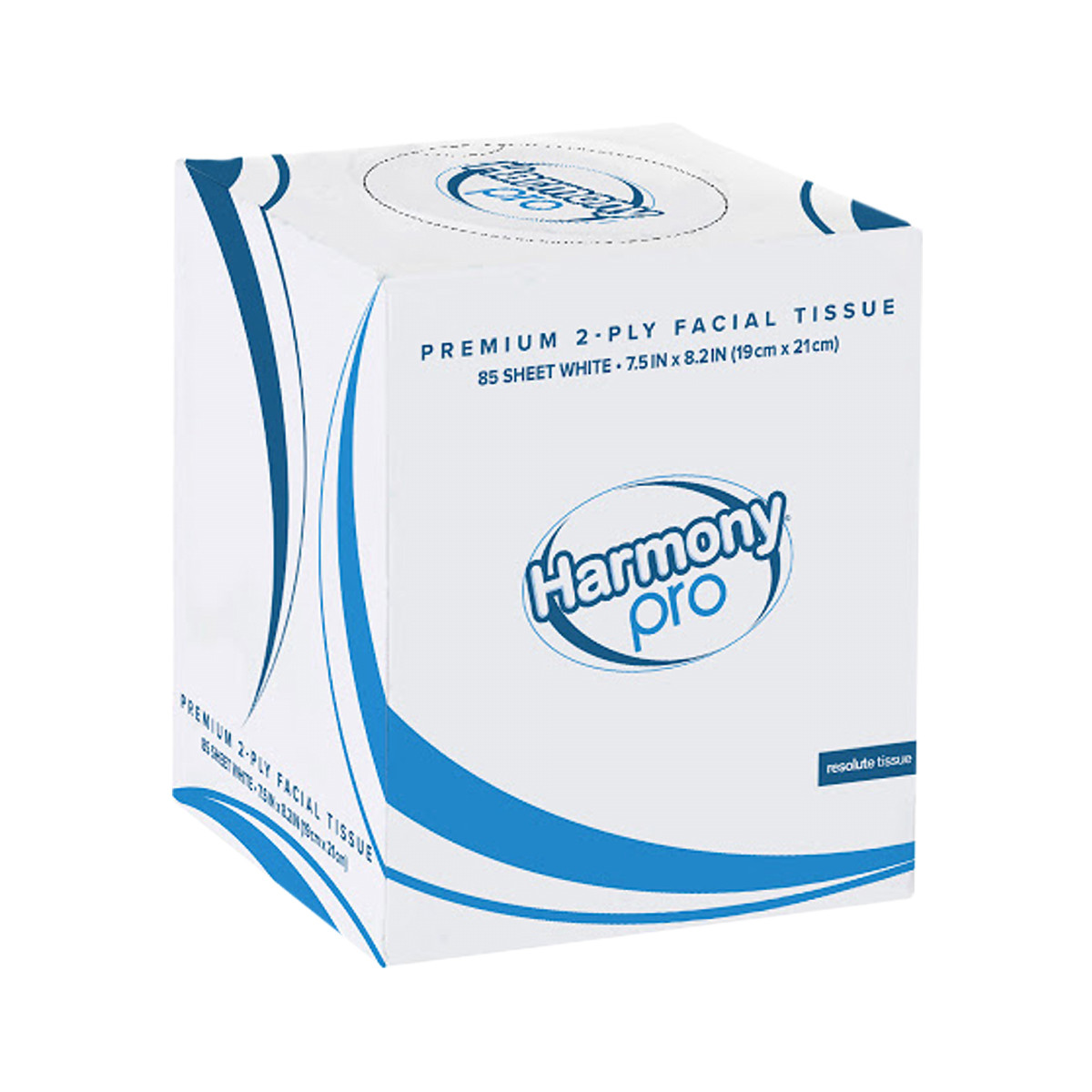 Harmony® Facial Tissue 2PLY White 85 Count/Box 36 Count/Case
