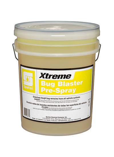 Xtreme® Bug Blaster Pre-Spray Unscented Car Wash Pre-Soak 5 GAL Alkaline 1/Pail