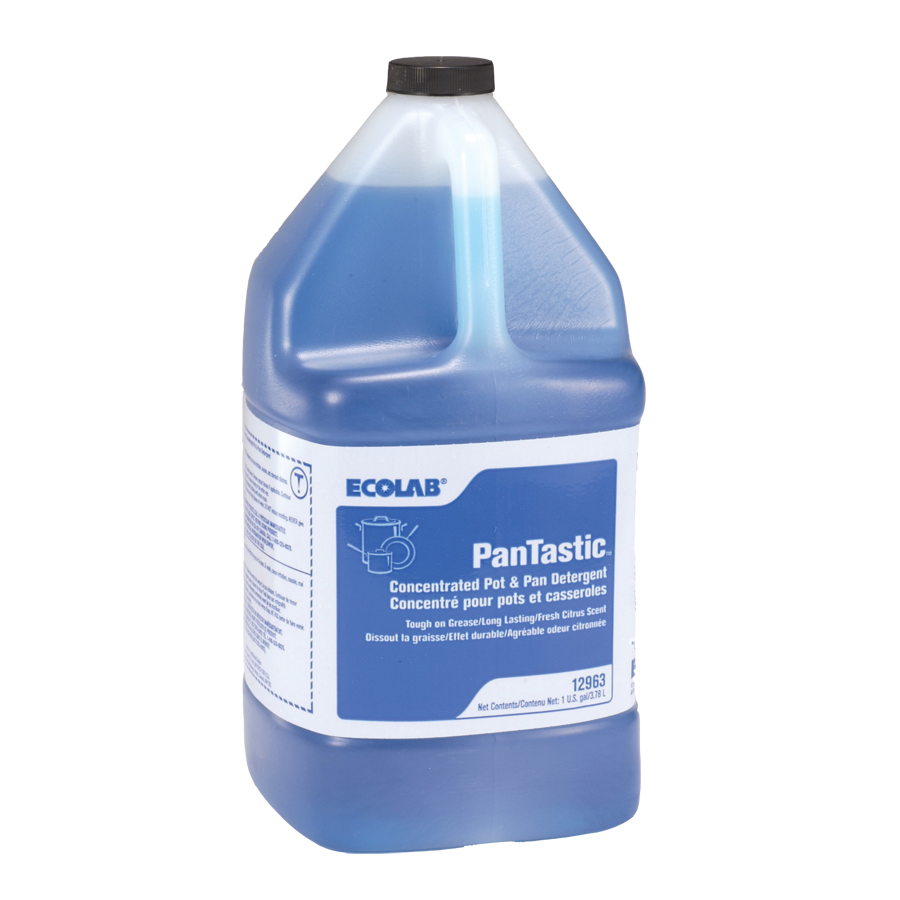 Pantastic Citrus Scent Manual Pot & Pan Detergent 1 GAL Liquid 4/Case
