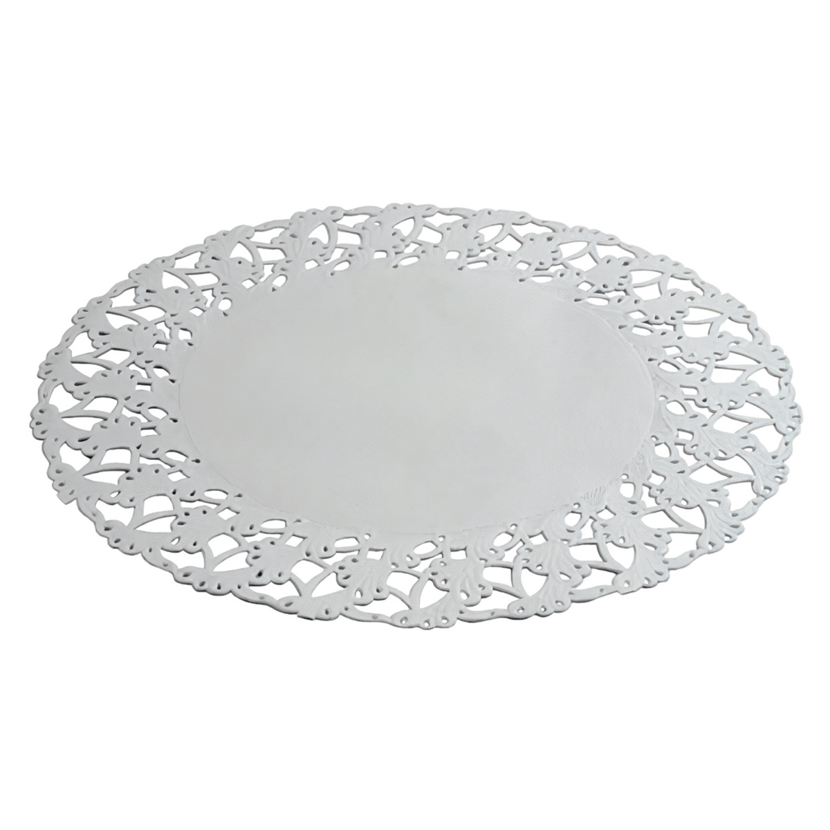 Doily 8 IN Paper White Lace Round 500/Box