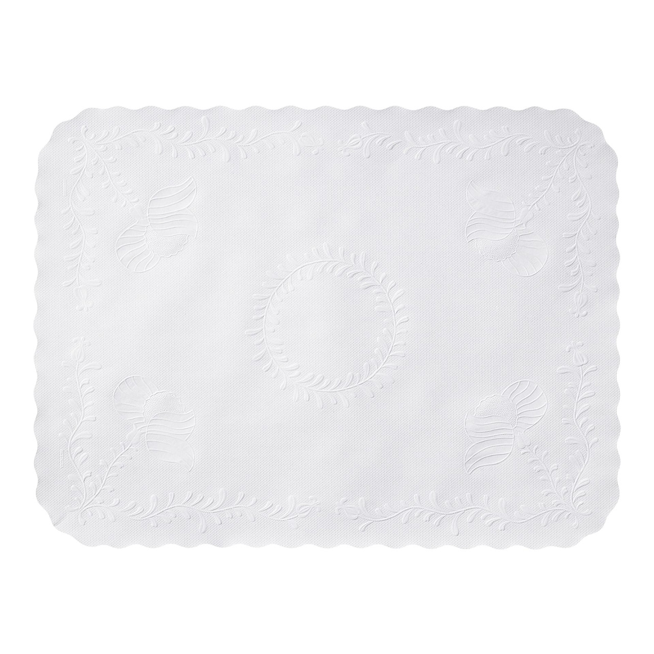 Tray Cover 14X19 IN White Paper Straight 1000/Case