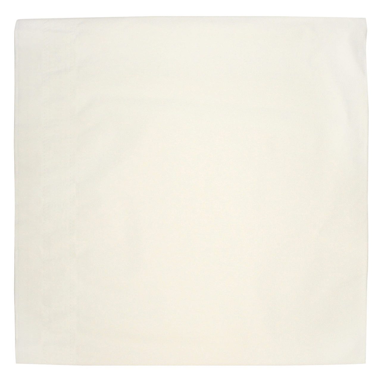 Table Cover 82X82 IN Paper Poly Blend White 25/Case