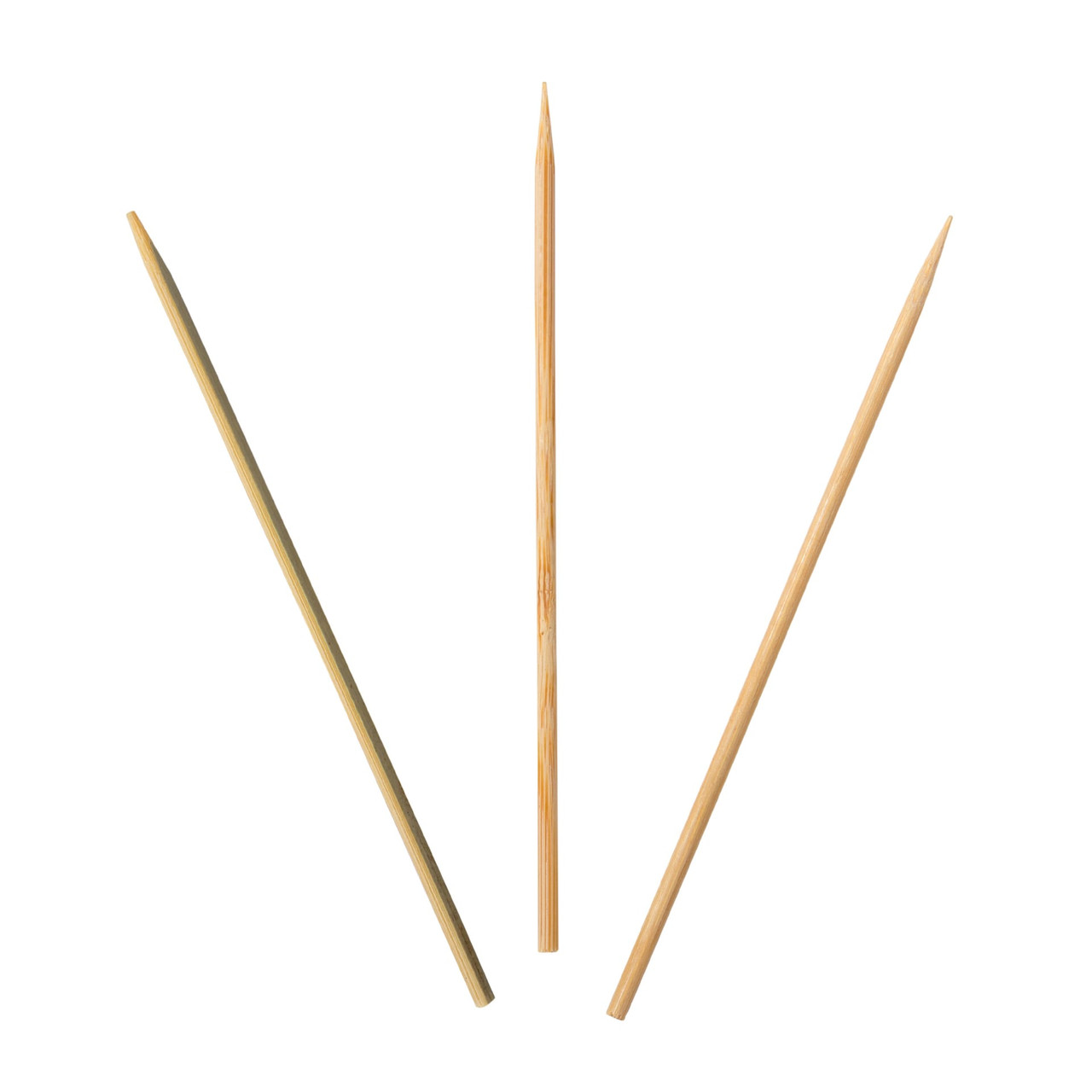 Skewer 4 IN Bamboo 100 Count/Pack 16 Packs/Case 12 Count/Case