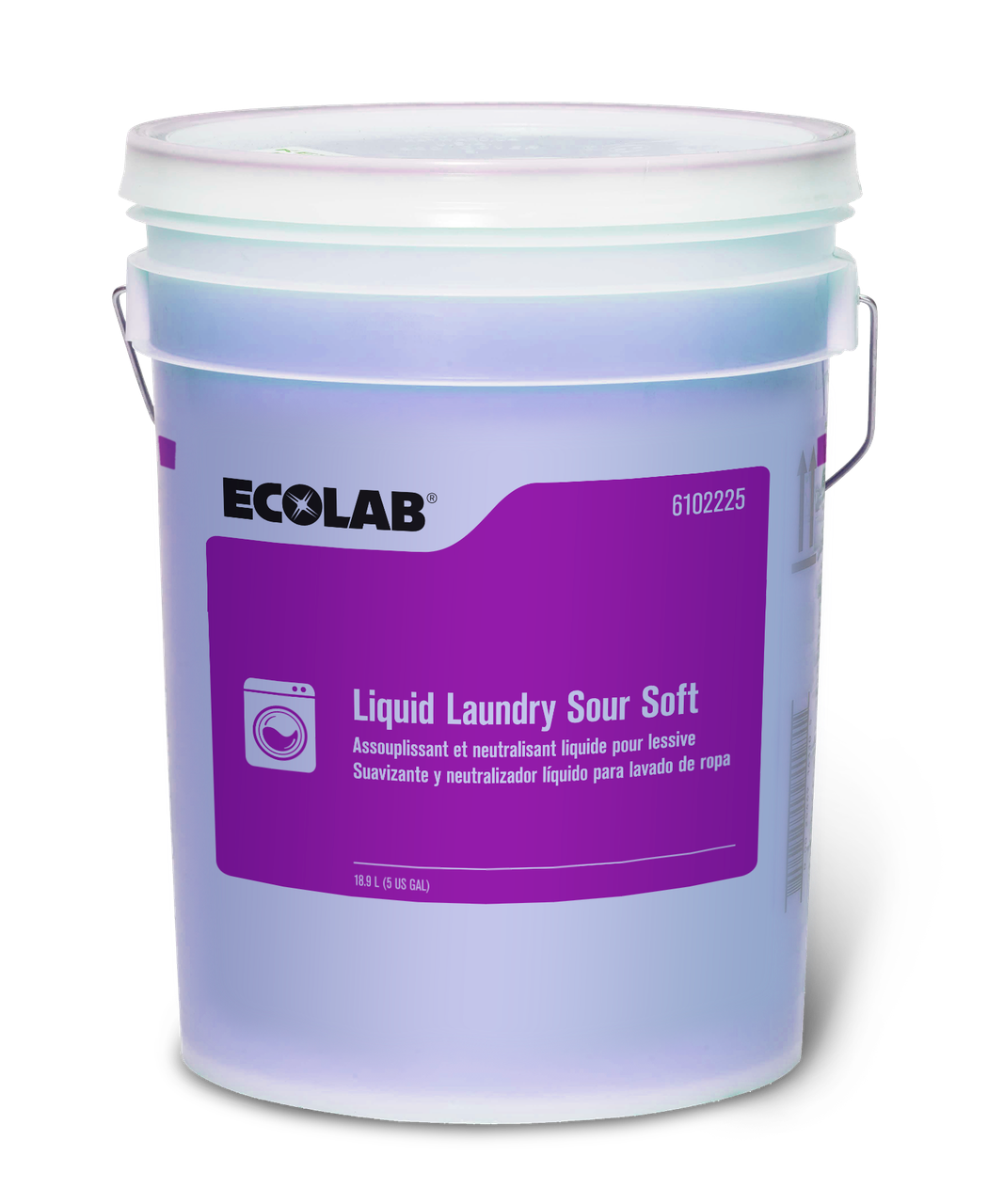 Laundry Sour & Softener 5 GAL Liquid 1/Pail