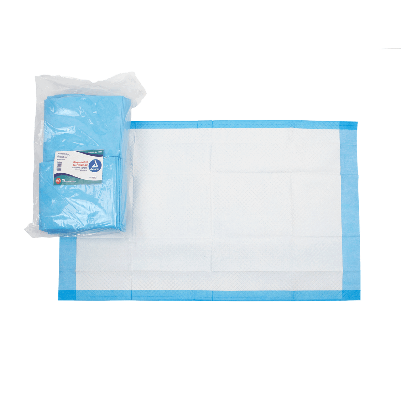 Underpad 23X36 IN Anti-Leak 150/Case