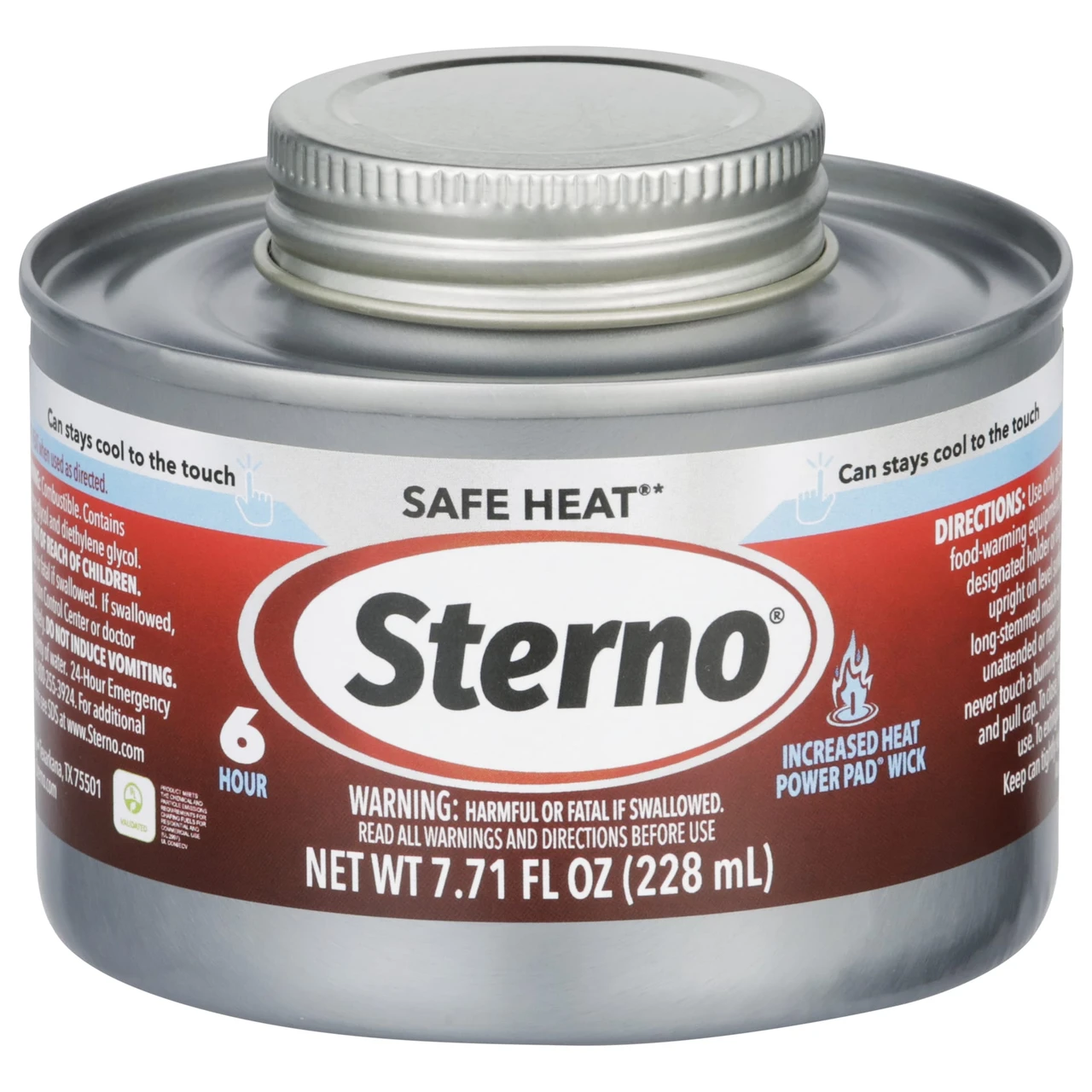 Safe Heat® PowerPad® Chafing Fuel 6-HR 24/Case