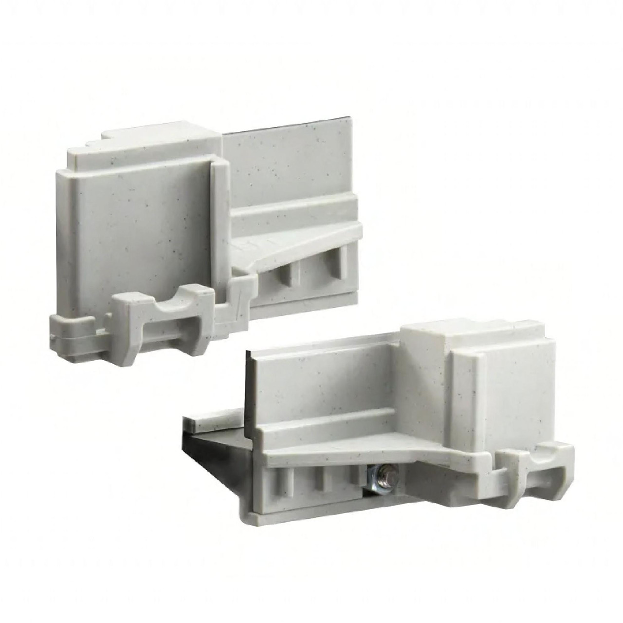 Camshelving® Elements® XTRA Corner Connector Speckled Gray Plastic Set of 1 1/Each
