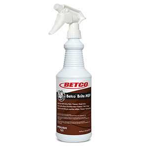 Brite MSP Lemon Polish 1 QT Multi Surface 1/Case