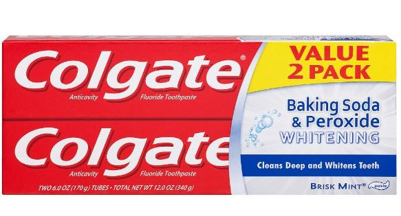 Colgate® Toothpaste 8 FLOZ Baking Soda Peroxide 12/Pack
