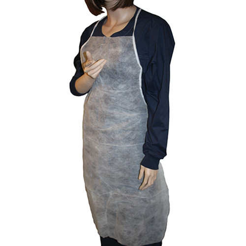 Prolite Apron 28X36 IN White Polyethylene Coated Polypropylene 100/Case