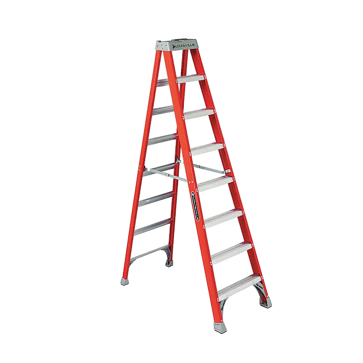 Step Ladder 8 FT 300 LB Fiberglass 1/Each