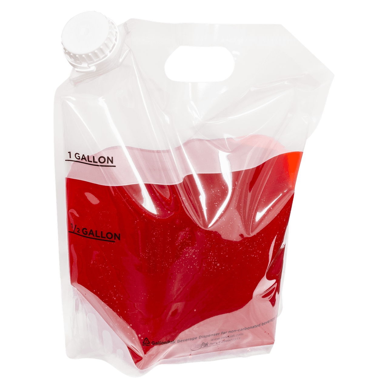 GallonPak Beverage Bag Dispenser 1 GAL Nylon PET PE Clear 25/Case
