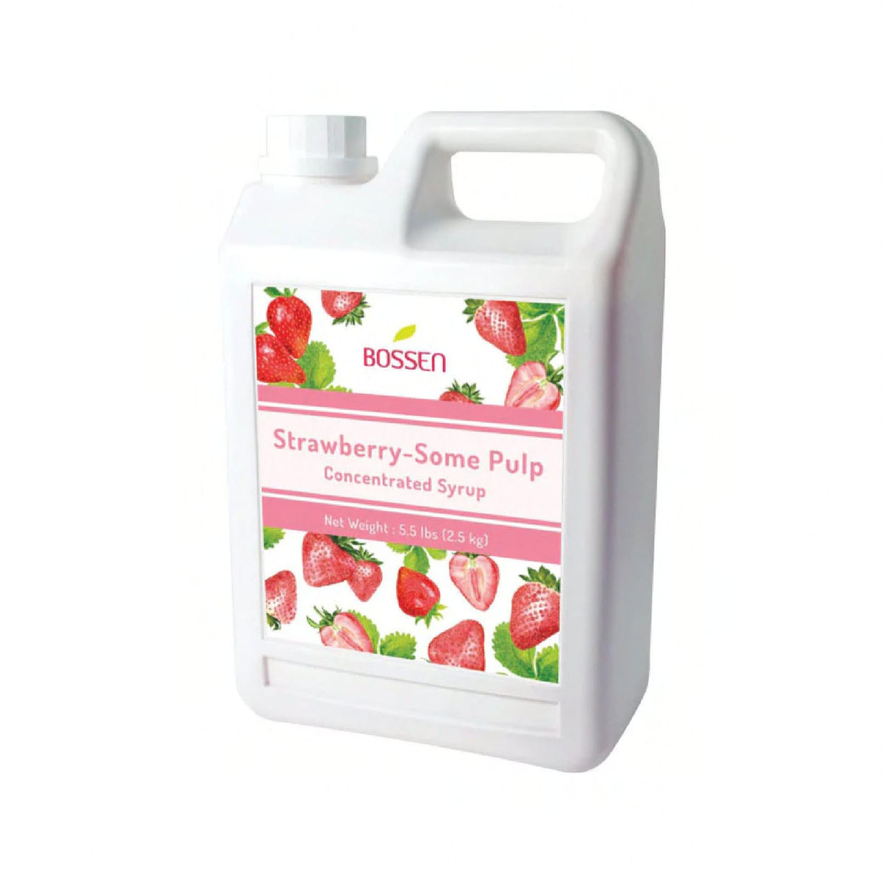 Strawberry Syrup 5.5 LB Some Pulp 6/Case