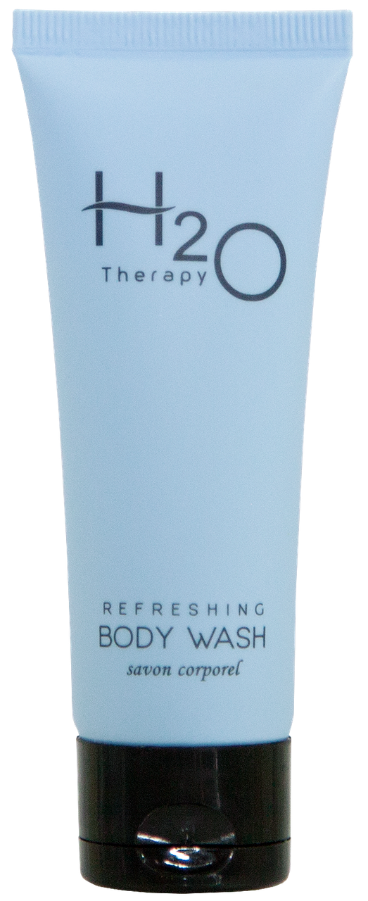 H2O Therapy® Body Wash 1 OZ White Tea & Lemongrass Paraben Free 300/Case