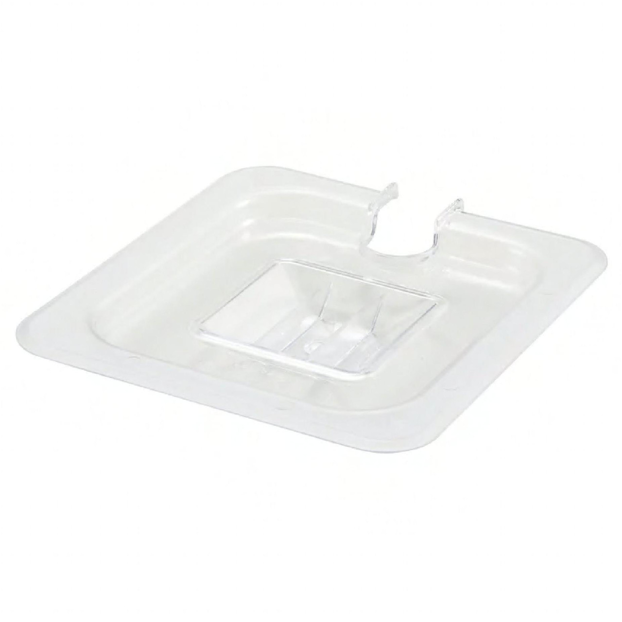 Food Pan Cover 1/6 6.88X6.38X1.0 IN Square PC Slotted 1/Each