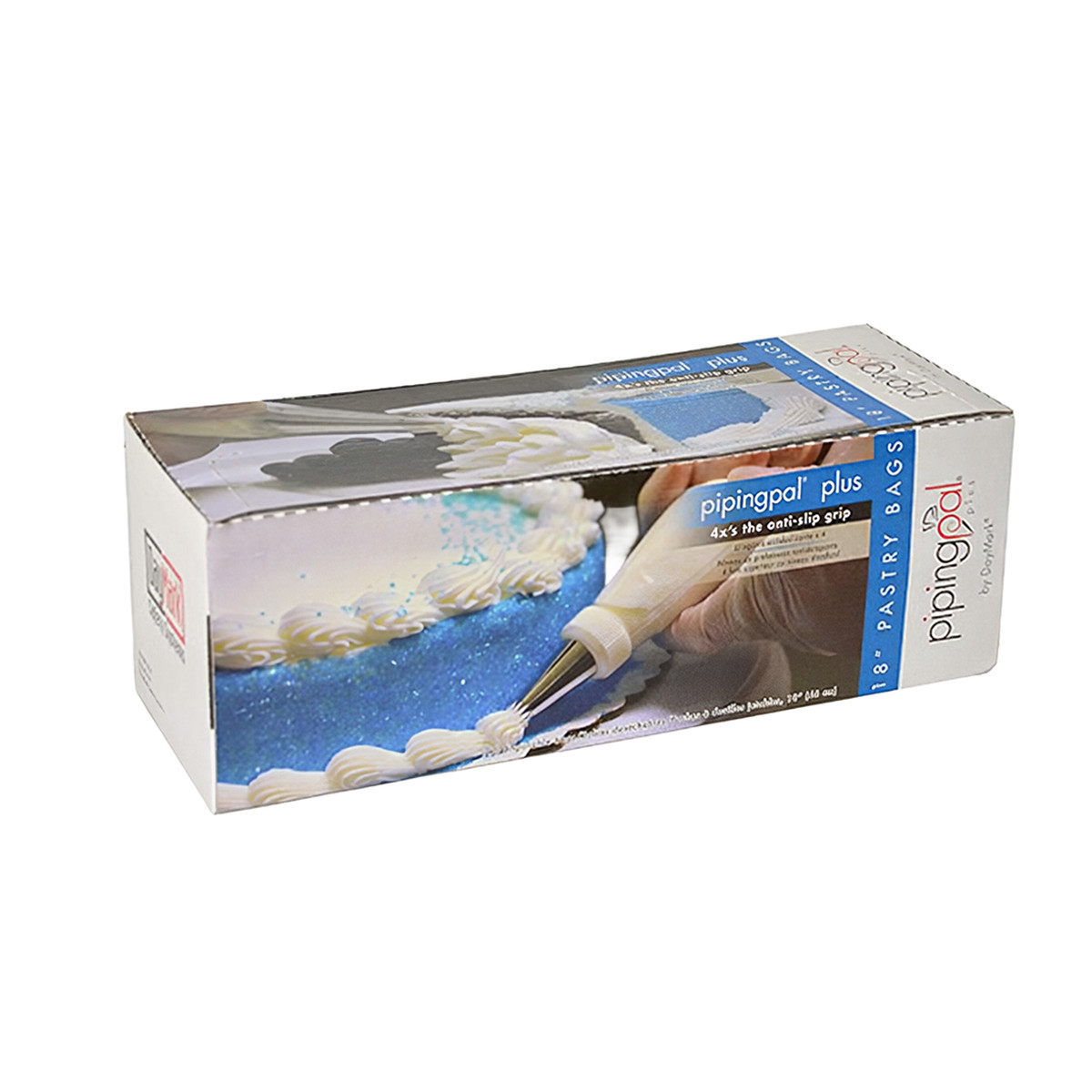 Piping Plus Pastry Bag 18 IN Plastic 100/Box