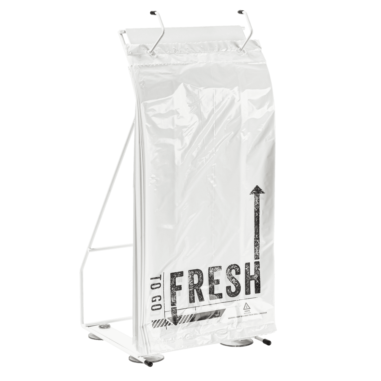 TO GO FRESH™ Deli Bag 7X4X14+1 IN High-Density Polyethylene (HDPE) White 1000/Case