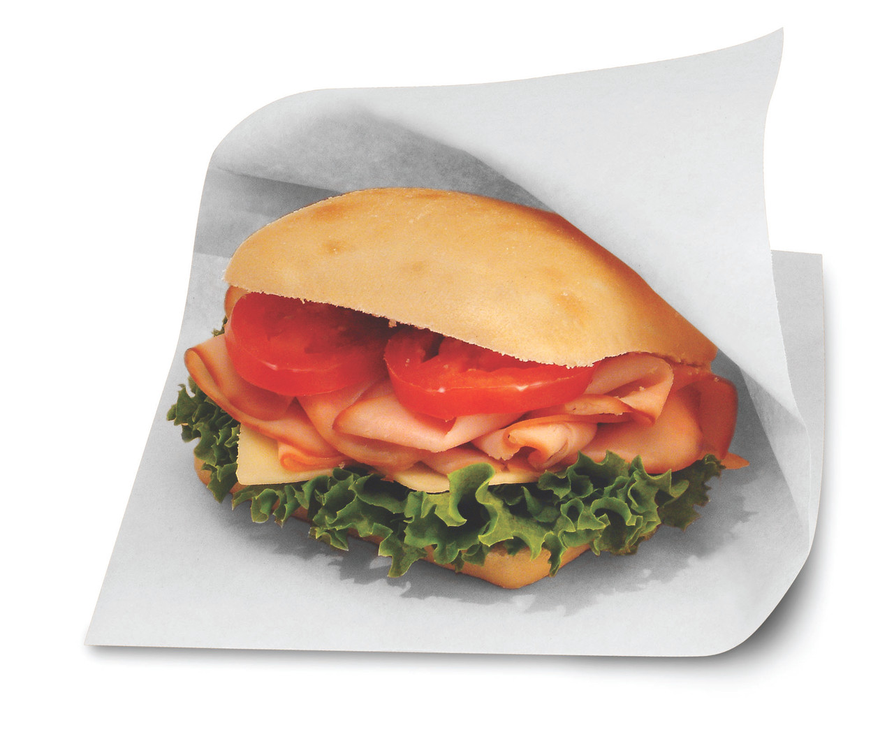 Bagcraft® Dubl Open® Sandwich Bag 7X6.75 IN Dry Wax Paper White 8/Case