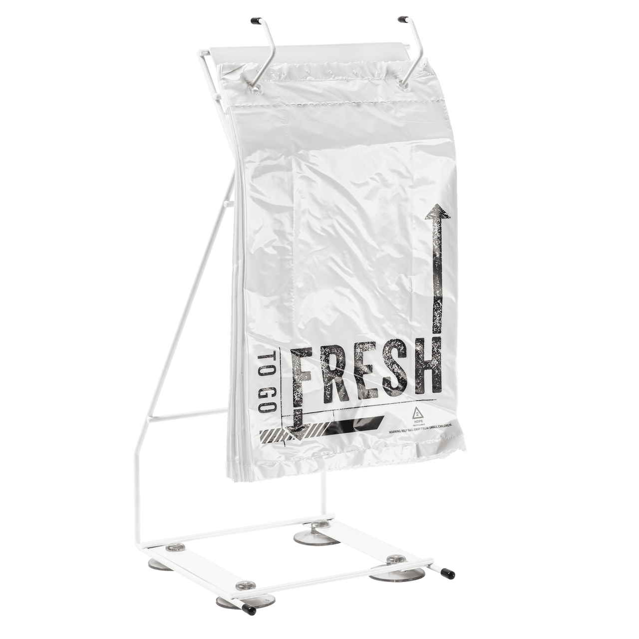 TO GO FRESH™ Deli Bag 7X3X11+1 IN High-Density Polyethylene (HDPE) White 1000/Case