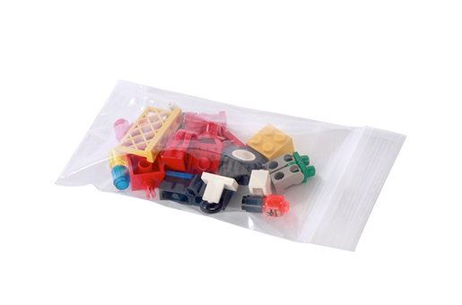 Bag 3X5 IN Plastic 2MIL Clear With Zip Seal Closure 1000/Case