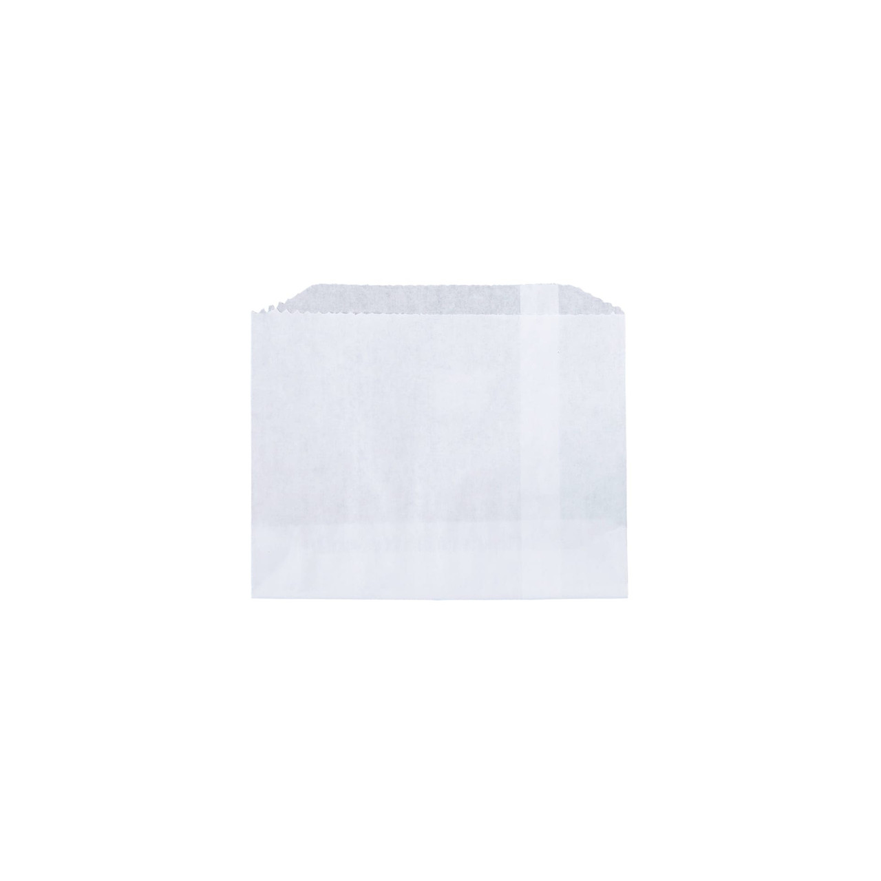 Bagcraft® French Fry Bag 5.4X4.5 IN Wax Coated Paper White Grease Resistant 2000/Case