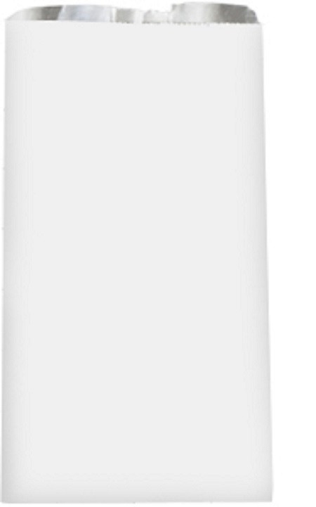 Bagcraft® Bag 5.25X3.5X12 IN 1 QT Foil-Lined Paper White Insulated 500/Case