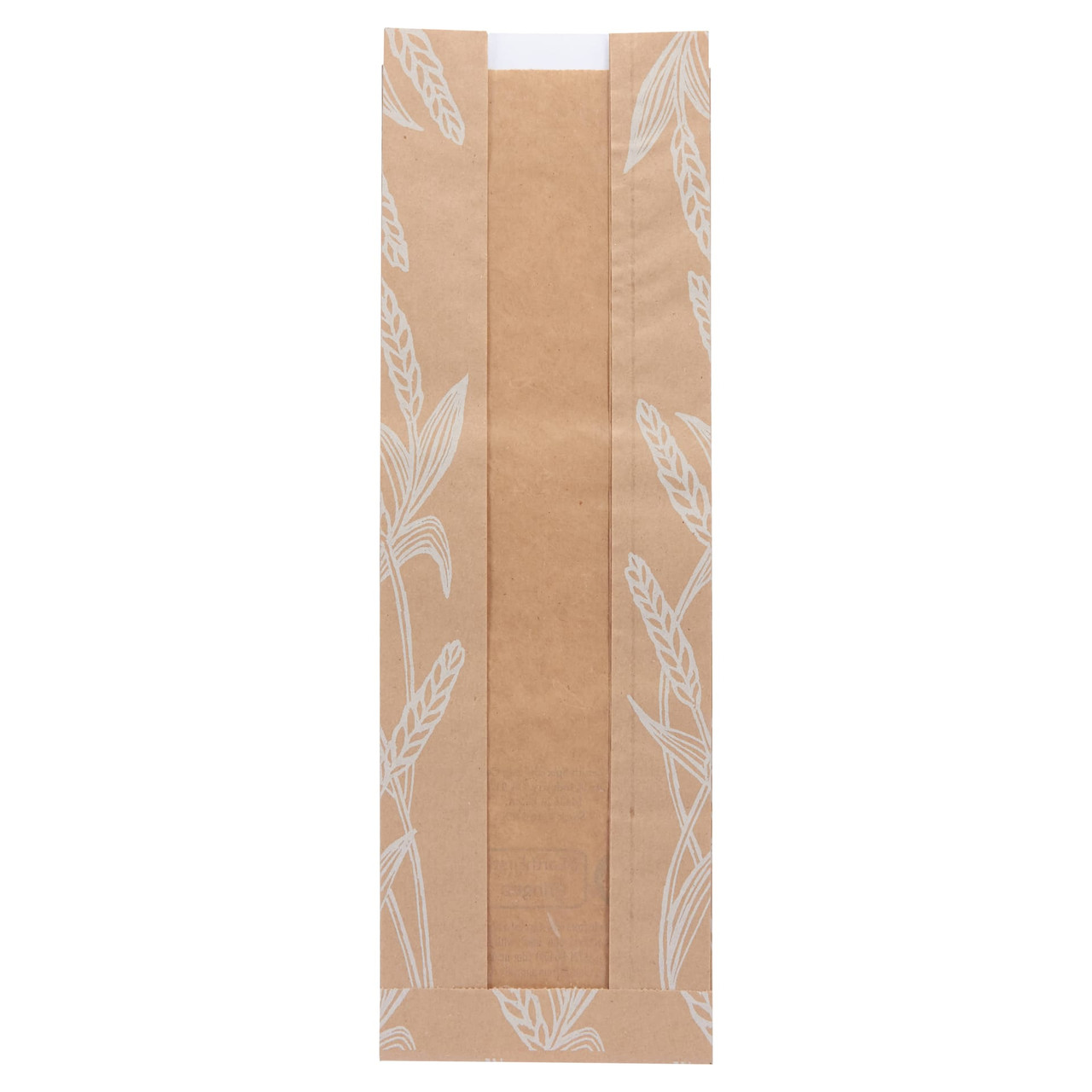 Bagcraft® Bread Bag 5.25X3.25X16 IN With Window 500/Case