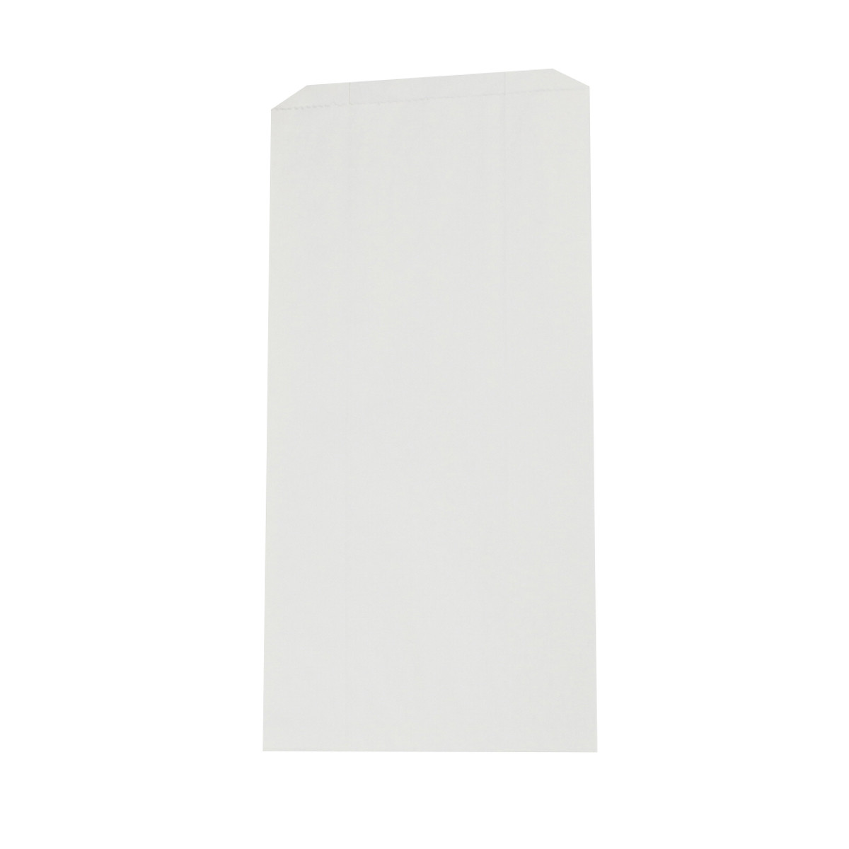 Bread Bag 8.5X4.5X14 IN Bleached Kraft Paper White Unprinted Gusset 1000/Case