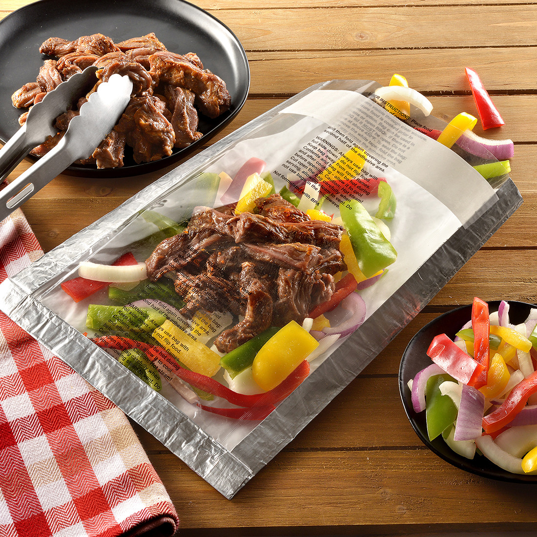 Ready. Chef. Go!® Oven & Grill Bag 12X12 IN Aluminum Clear With Self Seal Closure Flat With Window 250/Case