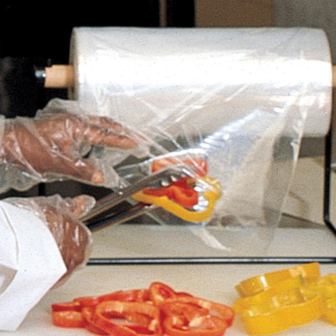 Storage Utility Bag Roll 11X19 IN HDPE 0.5MIL Clear With Open Ended Closure FDA Compliant 1500/Roll