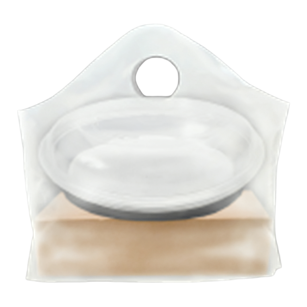 Wave Bag 19X18+9.5 IN Plastic 1.4MIL White 500/Case