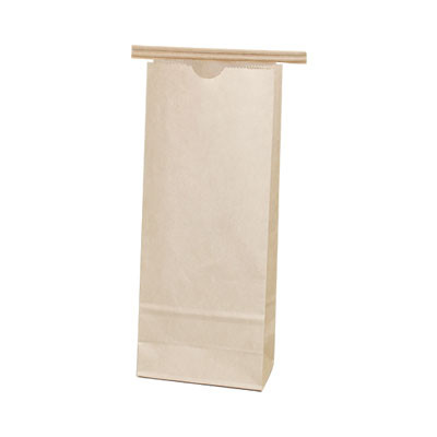 Bagcraft® Coffee Bag 4.25X2.5X10.5 IN Paper Poly Blend Kraft With Tin Ties Closure 1000/Case