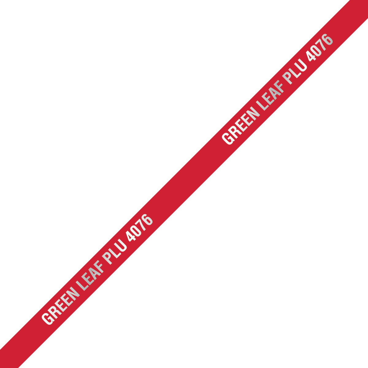 Green Leaf Lettuce Twist Tie 20X0.438 IN Metal Paper 1000/Box