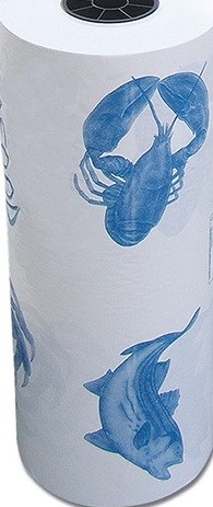 MeatGuard® Meat Steak & Butcher Paper Roll 18IN X1000FT White Blue Captain’s Catch 1/Roll