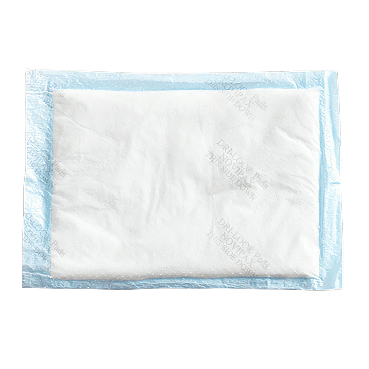 Dri-Loc® Meat Pad 4X6 IN Plastic Cellulose White Rectangle Heavy Absorbent 3000/Case