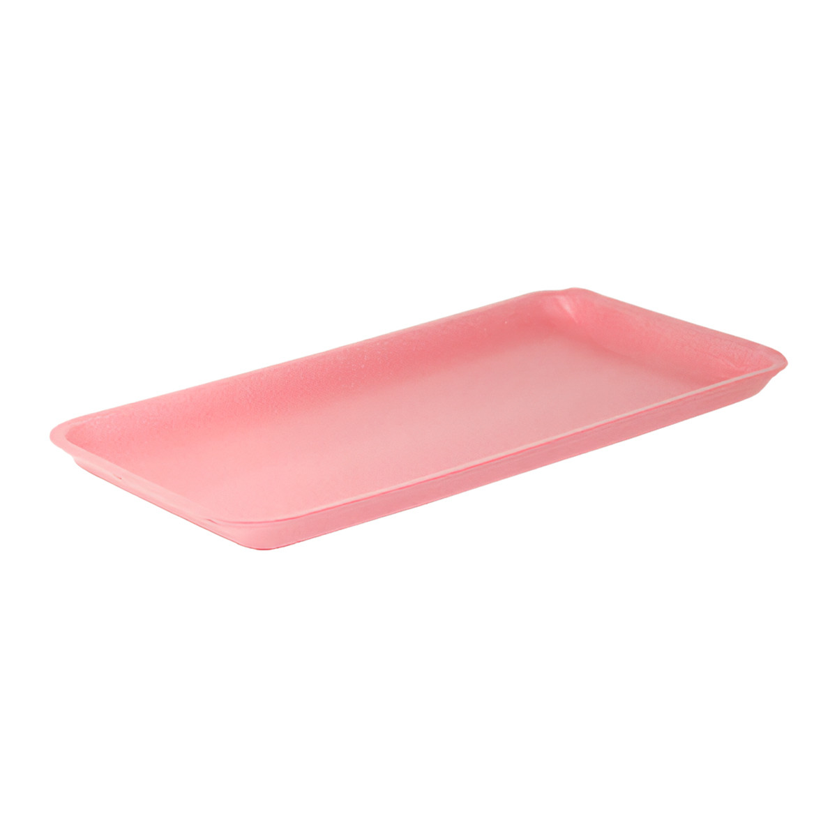 1525S Tray 14.75X8.9 IN Polystyrene Foam Rose Rectangle 250/Case