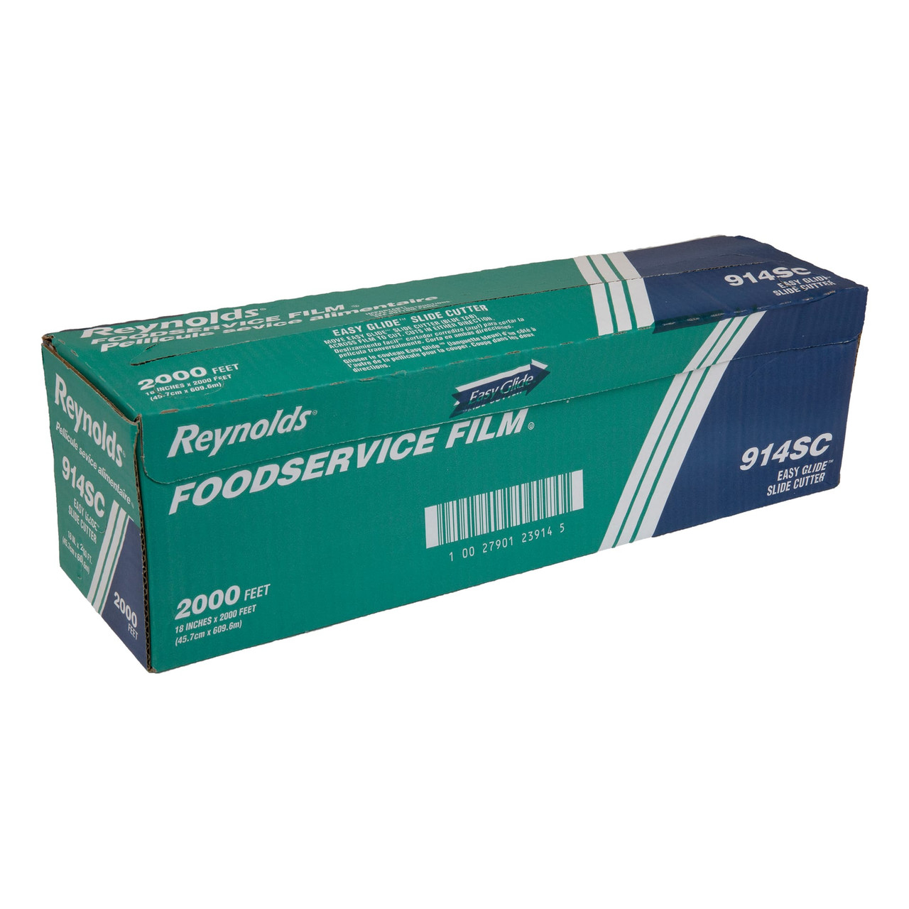 Multi-Purpose Cling Film Roll 18IN X2000FT PVC Clear 1/Roll