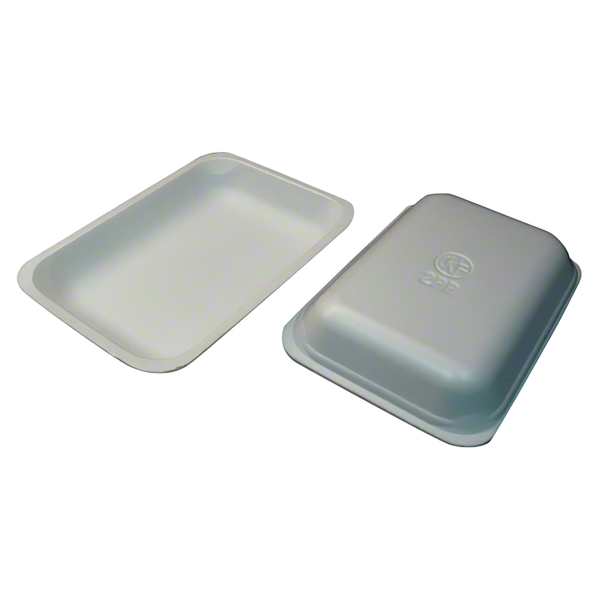 2PP Tray Foam White 400/Case