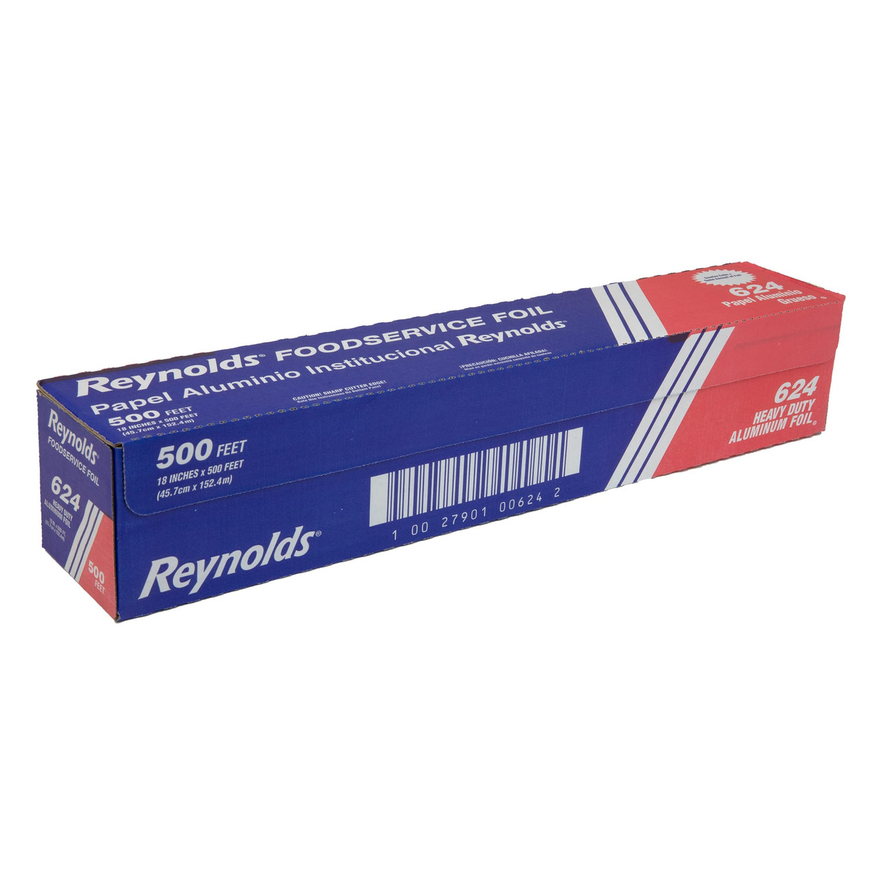 Foil Roll 18IN X500FT Aluminum Heavy Duty Silver 1/Each
