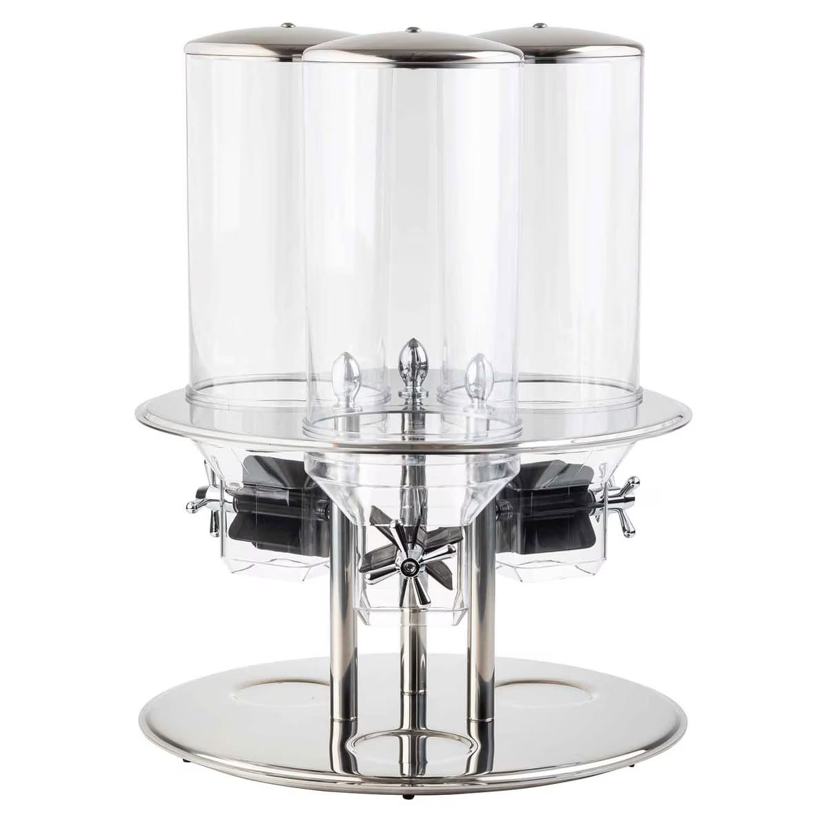 Cereal Cutter & Dispenser 19.5X19.5X26.5 IN PC Stainless Steel Triple Rotating 1/Each