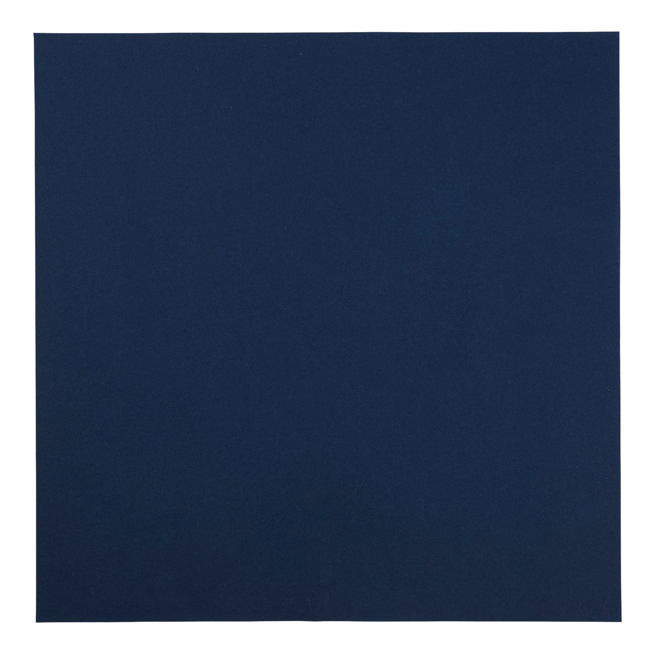 Linen-Like® Dinner Napkins 16X16 IN Navy Airlaid Paper Linen Feel Flat Pack 500/Case