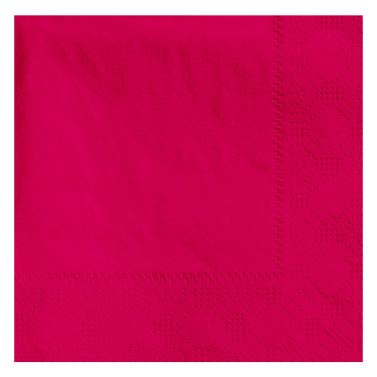 Beverage Napkins 10X10 IN Red 1000/Case