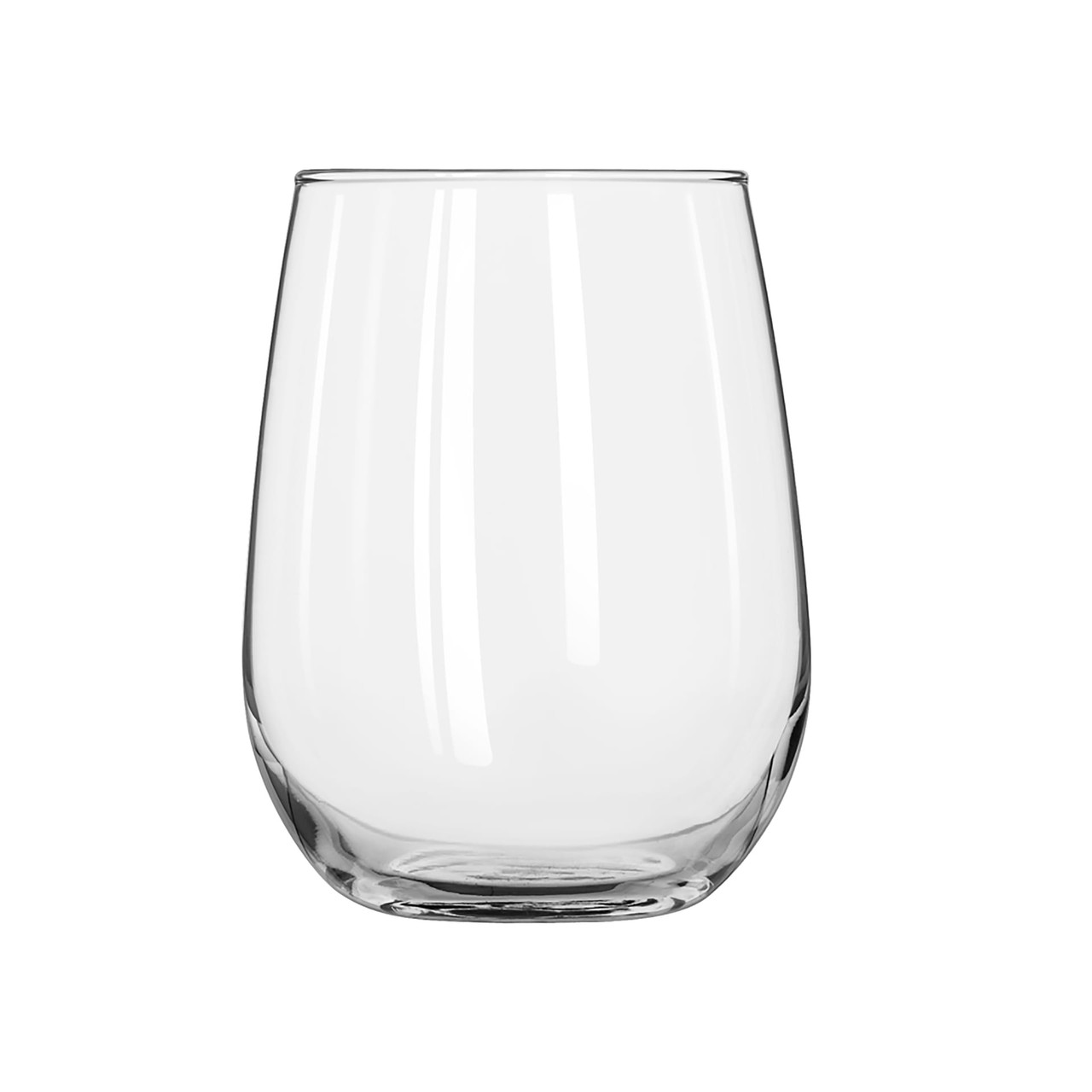 White Wine Glass 17 FLOZ Stemless 12/Case