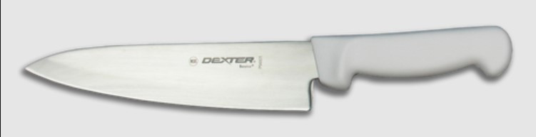 Basics Cook Knife 8 IN Carbon Steel 1/Each