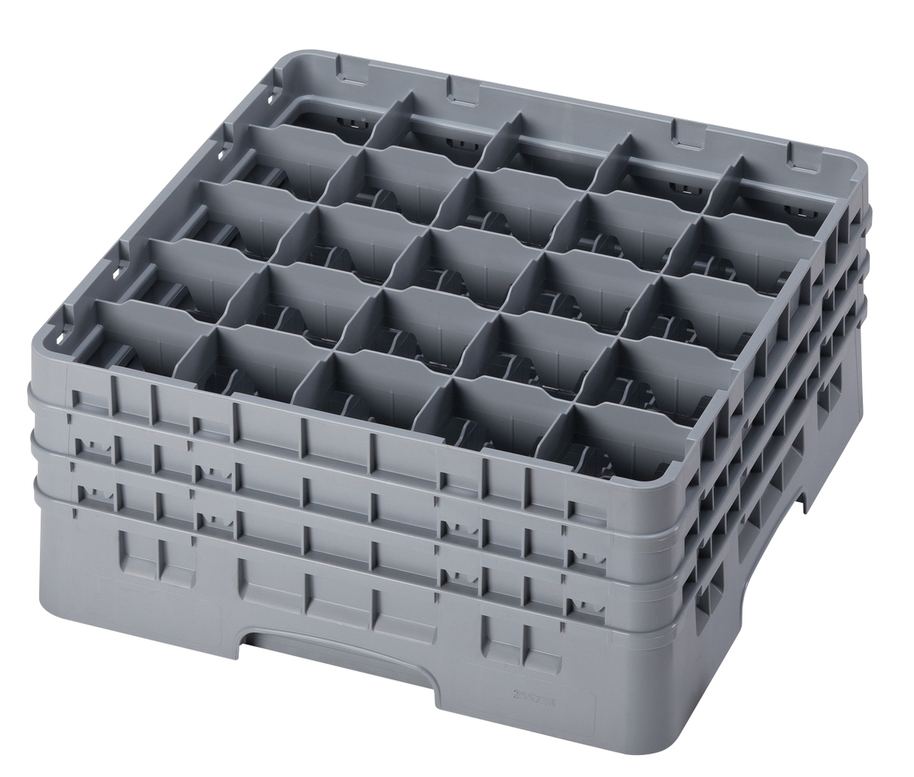 Camrack® Drying Rack 7.75 IN 25 Compartment Soft Gray 1/Each