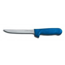 SANI-SAFE® Boning Knife 6 IN Blue Blue Handle Narrow 1/Each