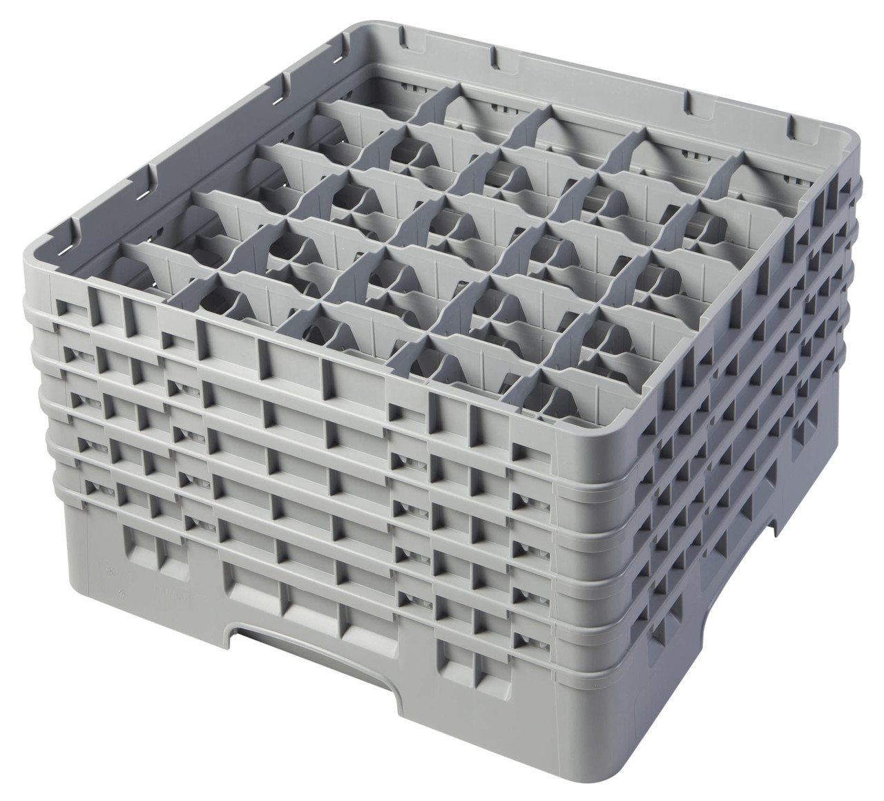Camrack® Drying Rack 10.18 IN 25 Compartment Soft Gray 1/Each