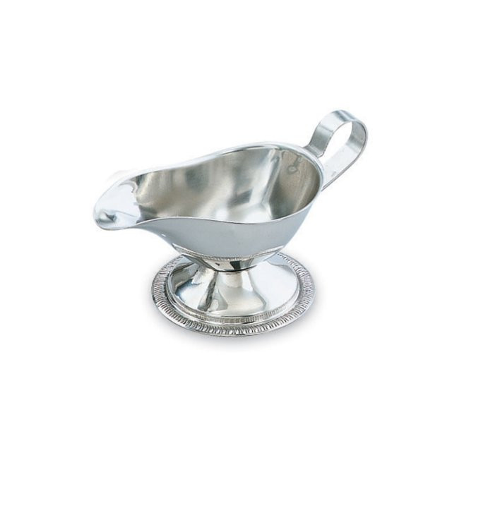 Gravy & Sauce Boat 3 OZ Stainless Steel 1/Each